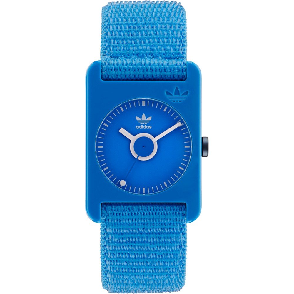 Wristwatch Adidas Street Retro Pop Two AOST22541 Canvas Blue Official