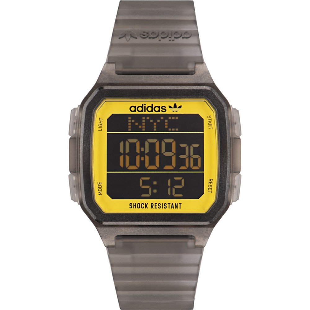 Adidas Street AOST22554 Digital One GMT Watch EAN 0840190029371 Mastersintime