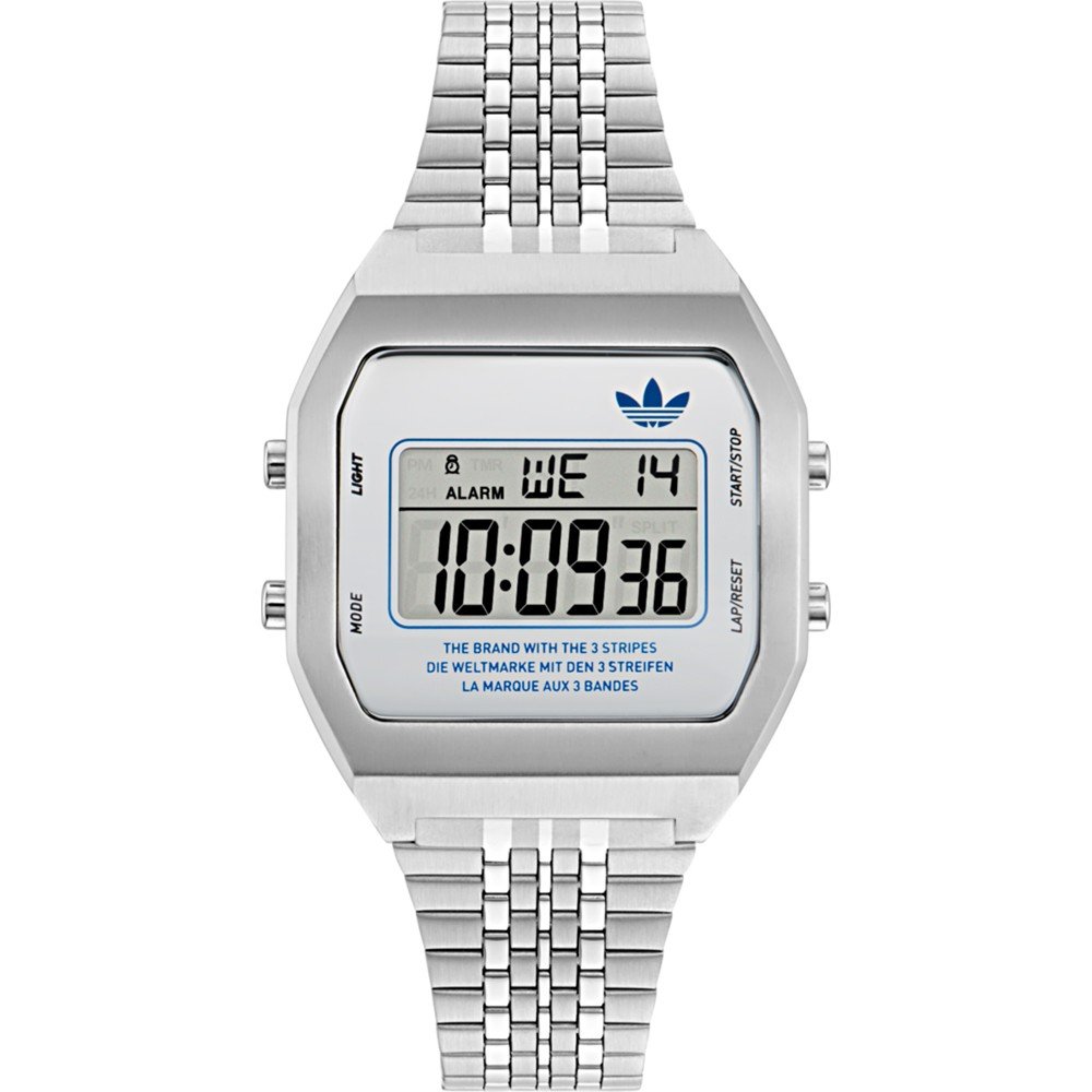 Adidas watches white best sale