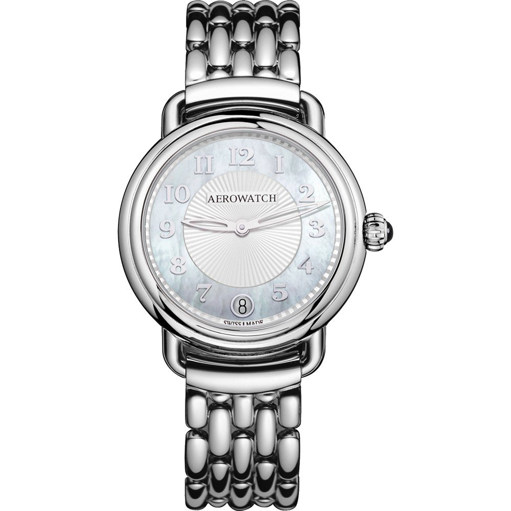 Aerowatch 1942 42960-AA19-M 1942 Lady Q Zegarek