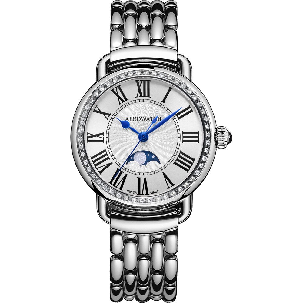 Orologio Aerowatch 1942 43960-AA03-DIA-M 1942 Lady Moon