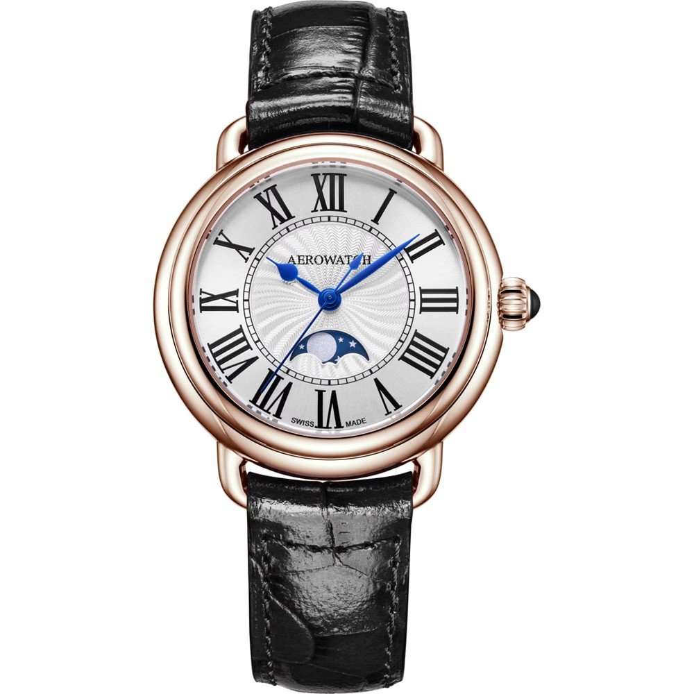 Aerowatch 1942 43960-RO03 1942 Lady Moon Zegarek