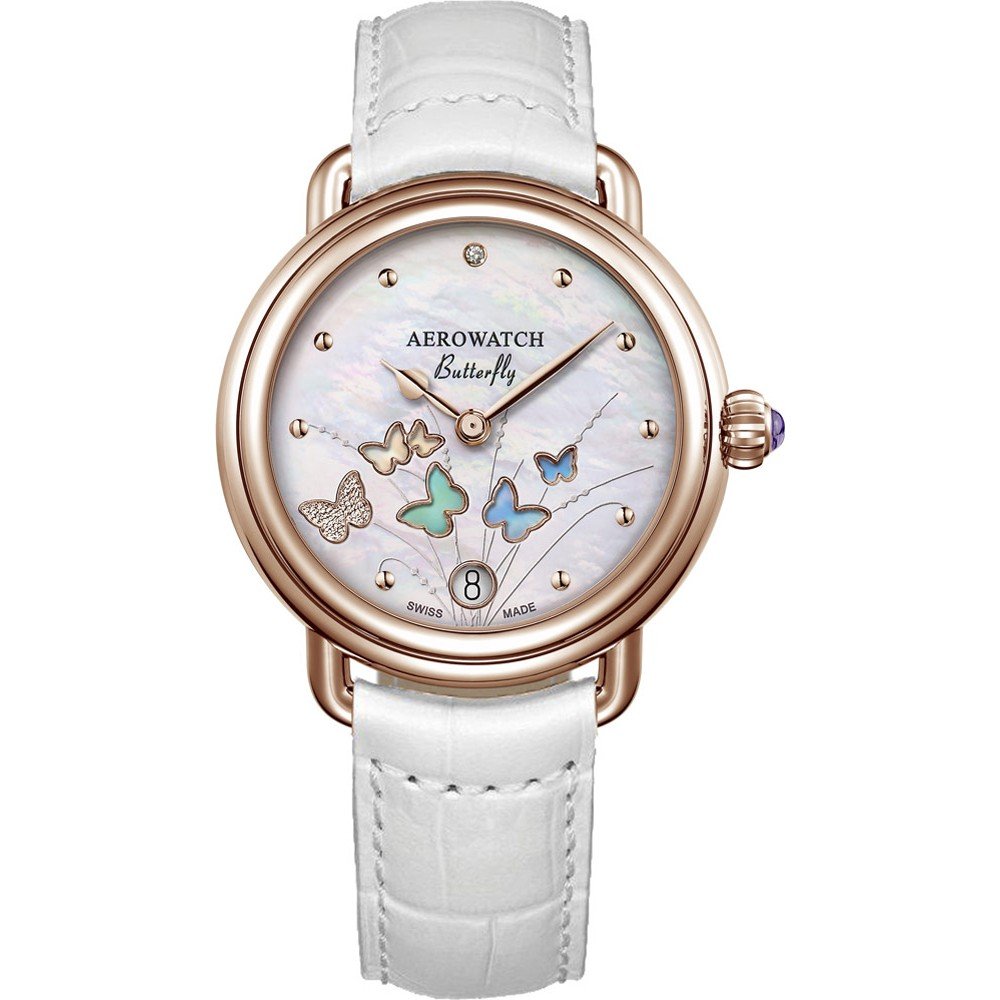 Montre Aerowatch 1942 44960-RO05 1942 - Butterfly