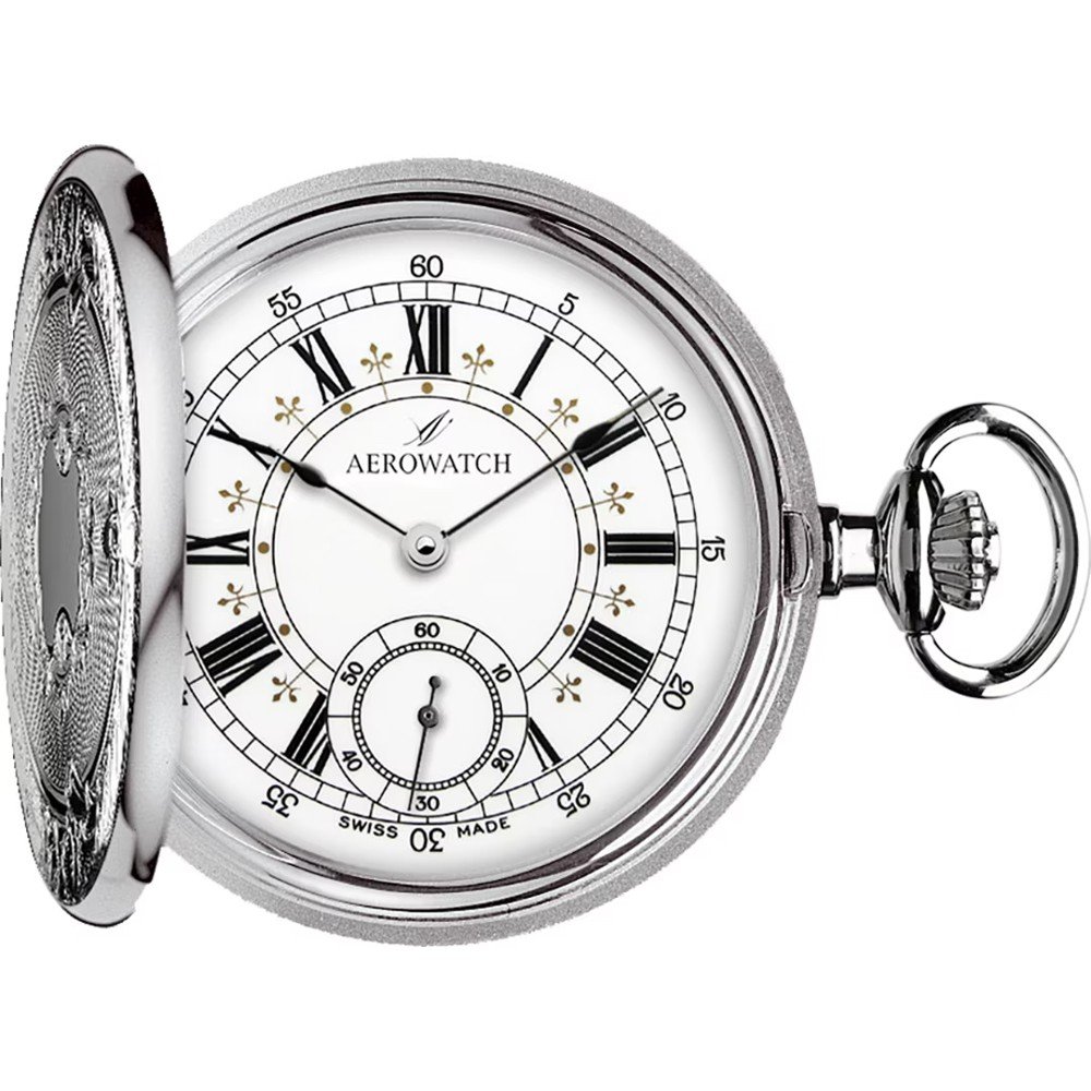 Montres de poche Aerowatch Pocket watches 55629-AG01 Savonnettes