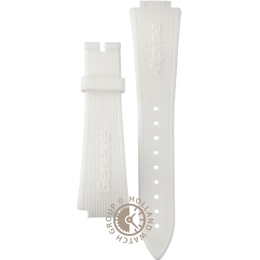 Cinturino Alpina AL-23AVRUBBERWHITE