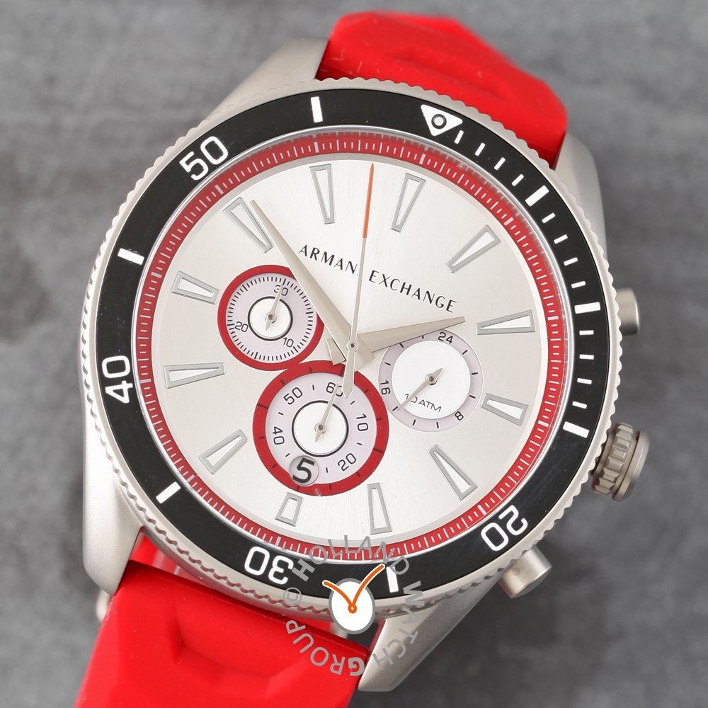 armani exchange clock