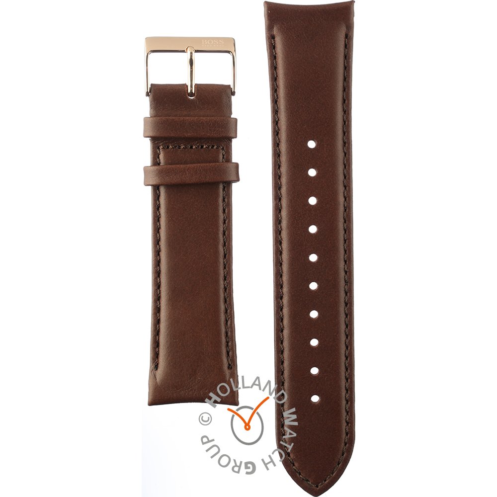 boss leather watch strap