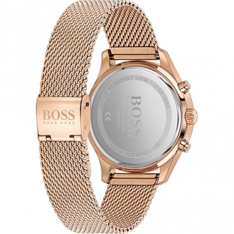 hugo boss womens rose gold watch