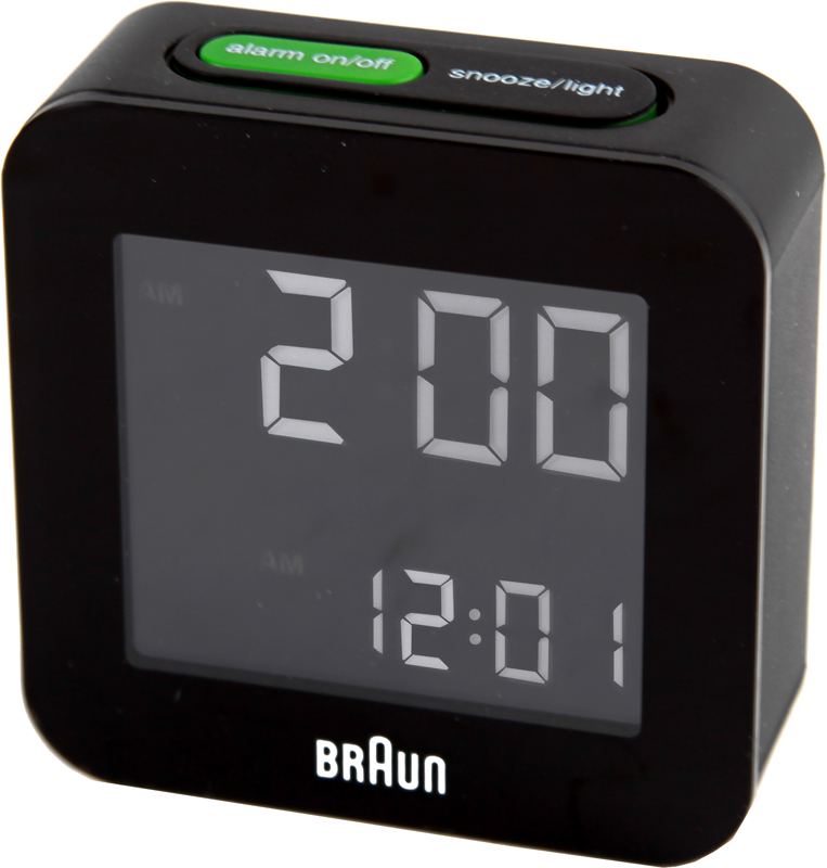 Braun BNC008BKBK Digital Alarm Clock Clock