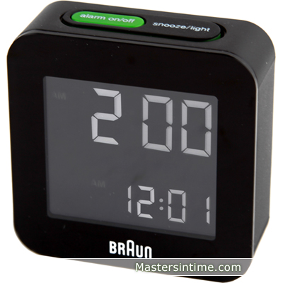 Braun BNC008BKBK Digital Alarm Clock Clock