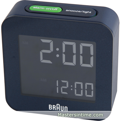 Braun BNC008BLBL Digital Alarm Clock Clock