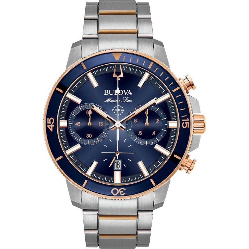 Bulova marine 2025 star stainless steel