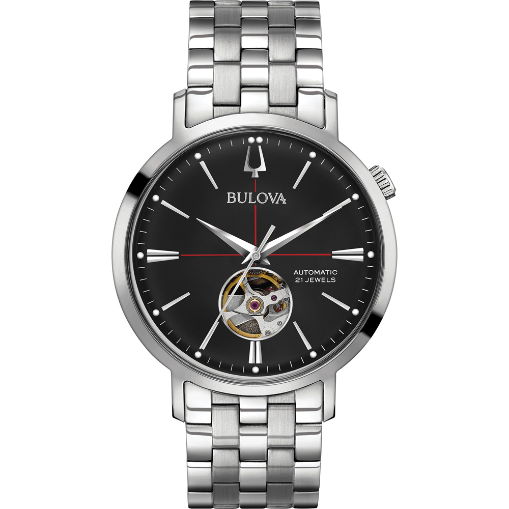 Bulova automatic 21 jewels silver new arrivals