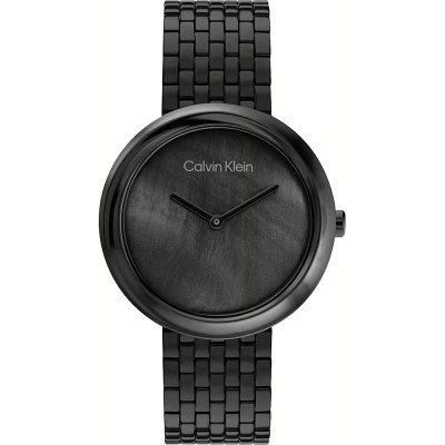 Ck black ladies store watch