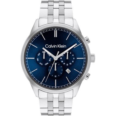  Calvin Klein Men's Multifunction Stainless Steel and Link  Bracelet Watch, Color: Silver (Model: 25200063) : Clothing, Shoes & Jewelry