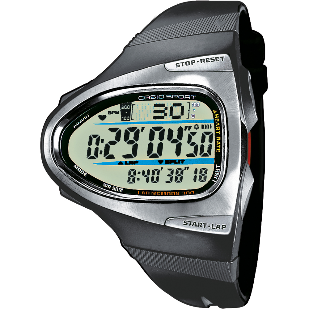 Casio CHR-200-1VER Sport watch - CHR-200-1VER Cardio