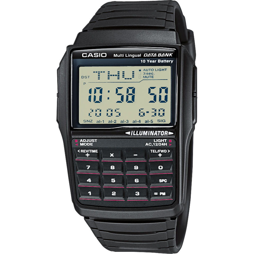 Casio Vintage Databank Watch • EAN: 4971850436744 •