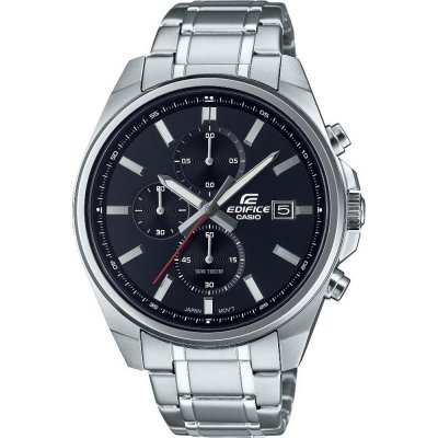 Casio EDIFICE Reloj en caja sólida, 10 BAR, Azul, para Hombre, con Correa  de Acero inoxidable, EF-129D-2AVEF : : Moda