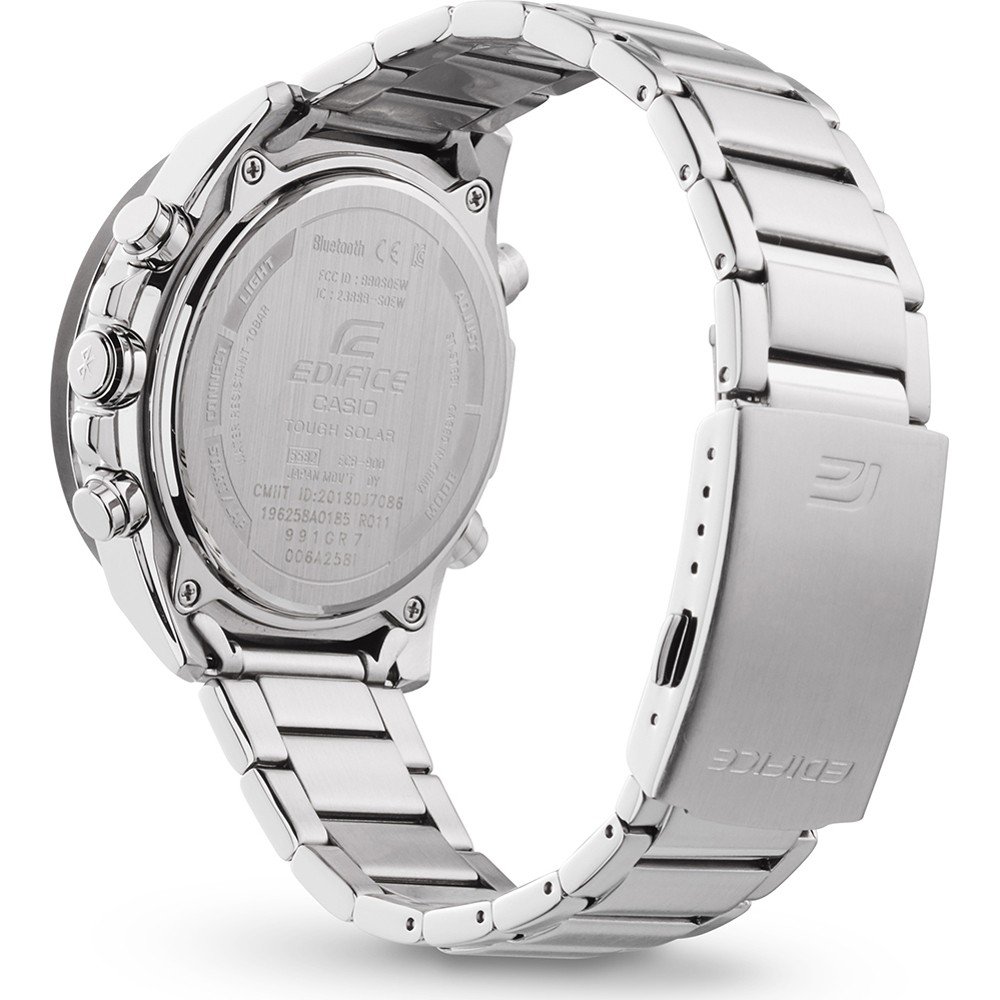 Casio Edifice Solar Bluetooth Stainless Steel Bracelet ECB-900DB-1AER -  First Class Watches™ USA