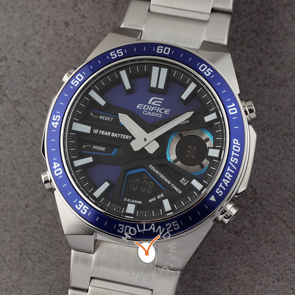 Casio Edifice Classic EFV-C110D-2AVEF Ana-Digi Watch EAN: Chronograph • • 4549526328473