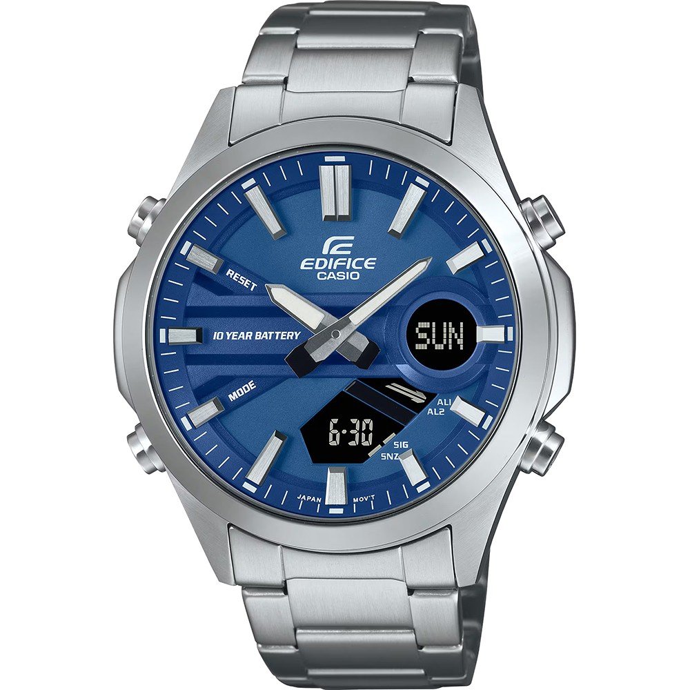 Casio Edifice Classic EFV C120D 2AEF Ana Digi Chronograph Watch EAN 4549526375200 Mastersintime