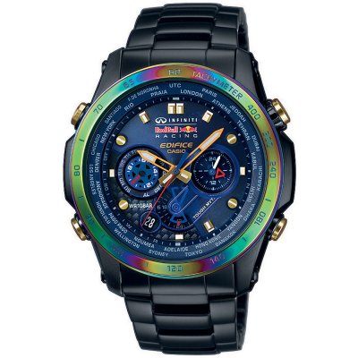 Casio Edifice EQW-T1010RB-2A Solar Waveceptor - Red Bull Watch