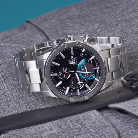 casio edifice solar powered radio controlled watch