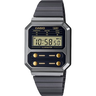 Casio Vintage A100WEGG-1A2EF Vintage Edgy Watch