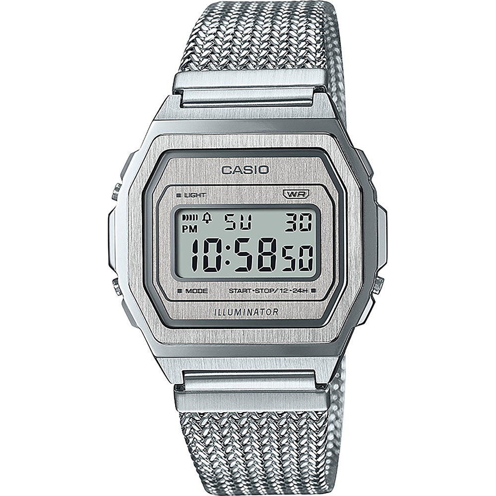 Casio G-Shock Men's Silver-Tone Stainless Steel Bracelet Watch 44.4mm -  iCuracao.com