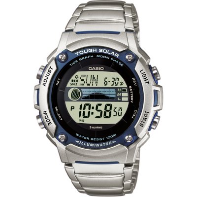 Casio Sport W-S210HD-1AVEF Solar Tide Graph Watch