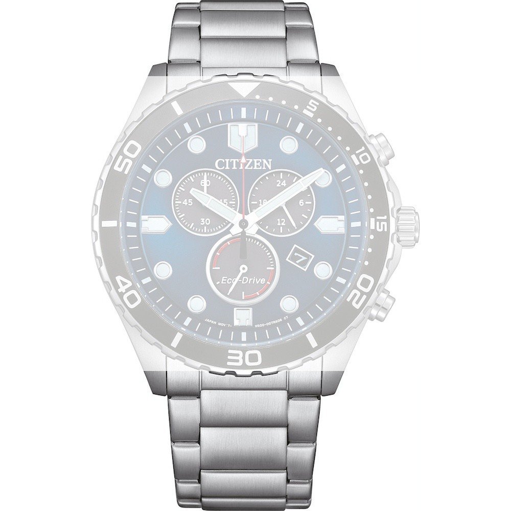 Citizen 59-006FK-01 OF Sporty Aqua Chrono Strap