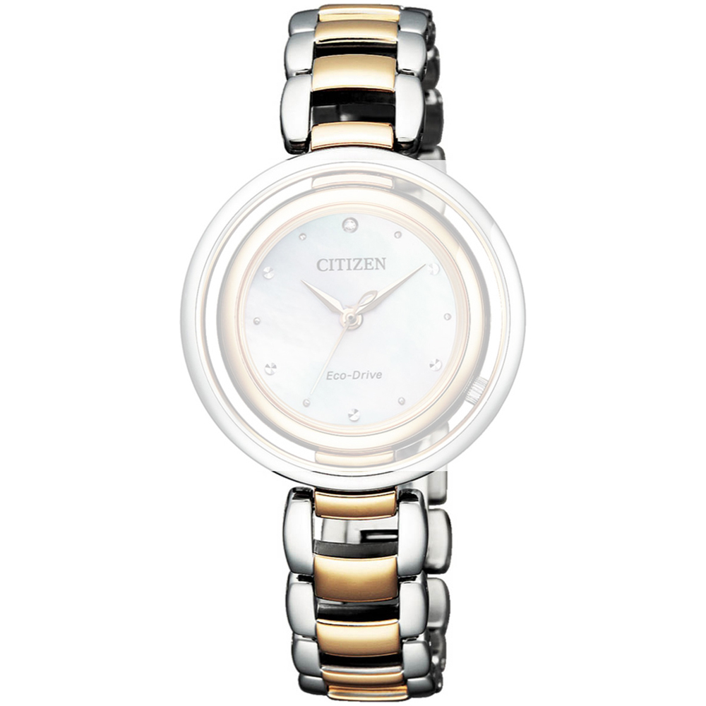 Citizen Straps 59-R00552 L-Round collection Strap