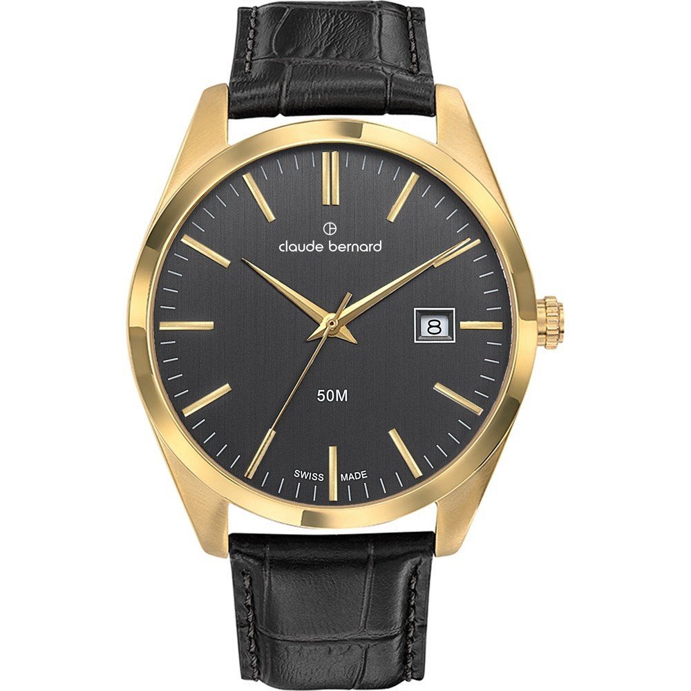 Claude Bernard Watch - 10222-3M-VIN1 - LifeStyle Collection