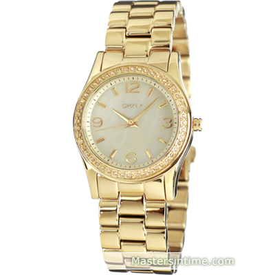 DKNY NY8335 Smartwatch watch - Broadway Small Gold Glitz