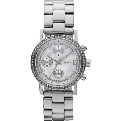 DKNY Watch Chrono Lexington Steel Glitz NY8339