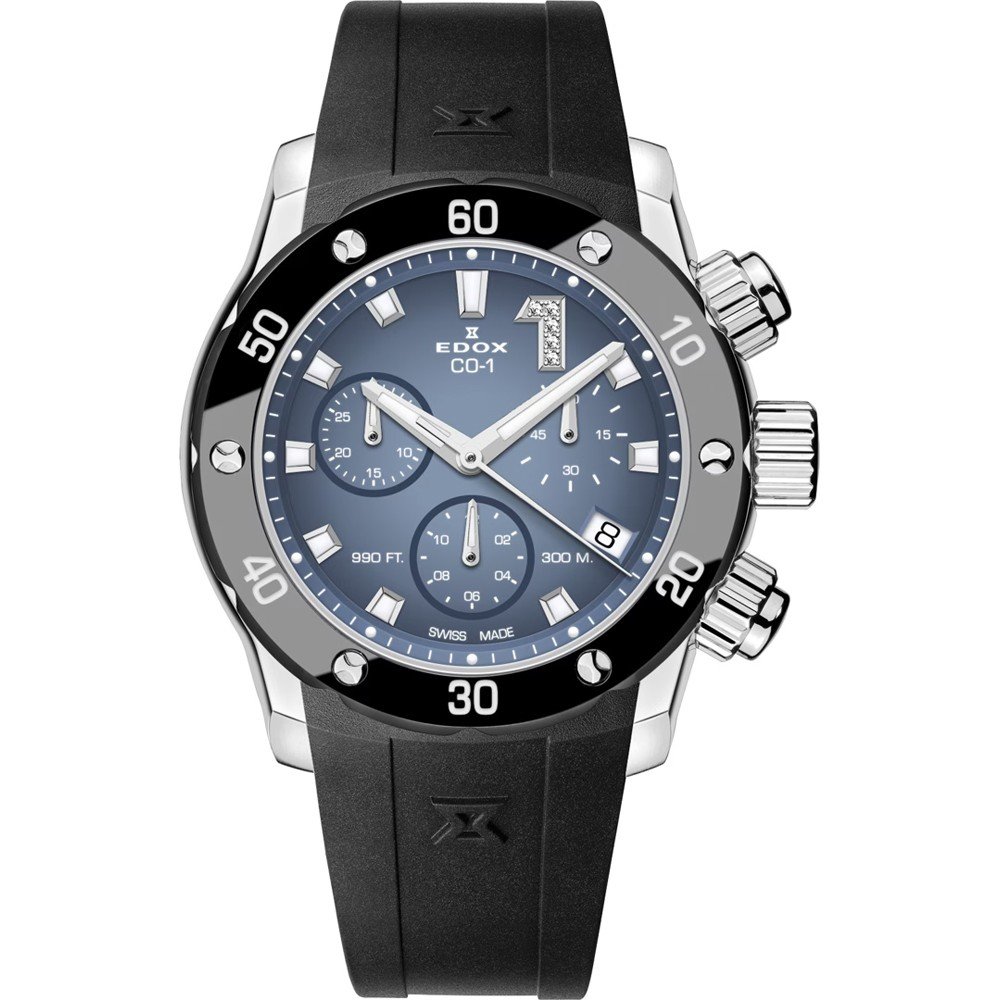 Relógio Edox CO-1 10255-3CA-BUIDN Co-1 Chronolady