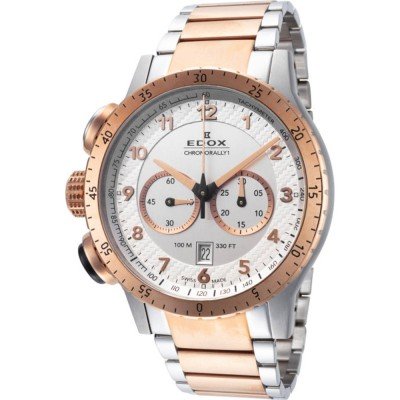 Edox 10305-357RM-AR1 Chronorally 1 Watch