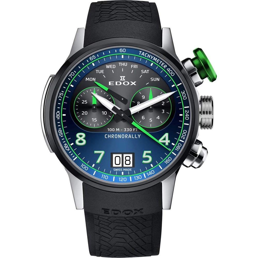 Orologio Edox Chronorally 38003-TINV-BUNV