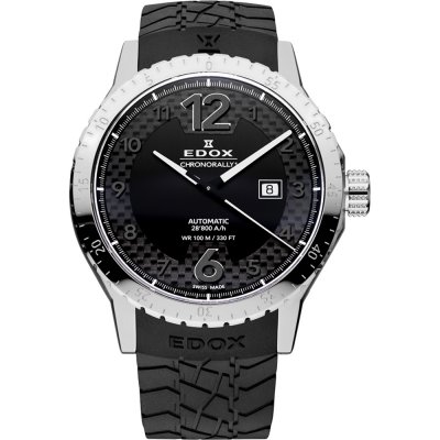 Edox 80094-3-NN Chronorally 1 Watch