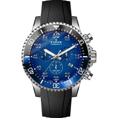 Edox Chronorally 10227-3NBUCA-BUBN Chronorally-S Watch