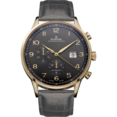 Edox 91001-37R-GBR-2 Les Vaubert Watch