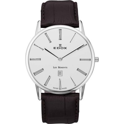 Edox 26023-3-BR Les Bémonts Watch