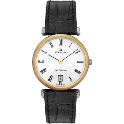 Edox 71267-357P-BR Les Genevez Watch