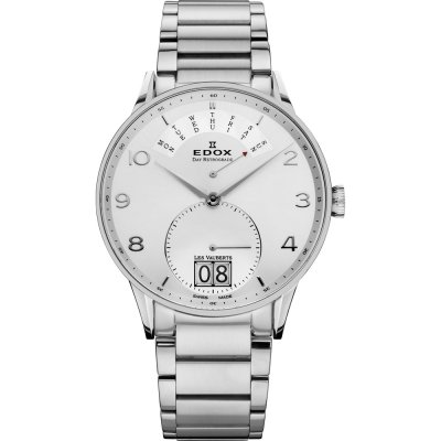 Edox 34006-3A-ABN Les Vauberts Watch