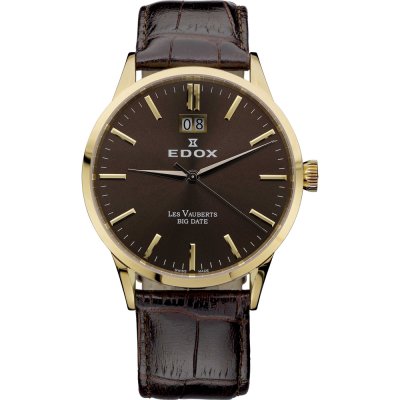 Edox Les Vauberts 63001-37R-BRIR Watch