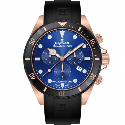 Edox Skydiver 10238-37RNNCA-BUI Watch