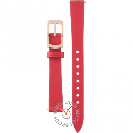 emporio armani watches red strap