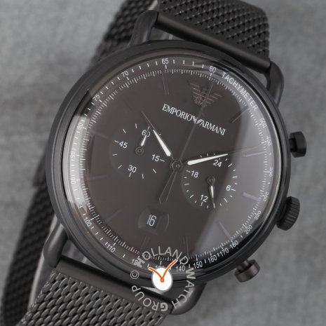 emporio armani aviator watch