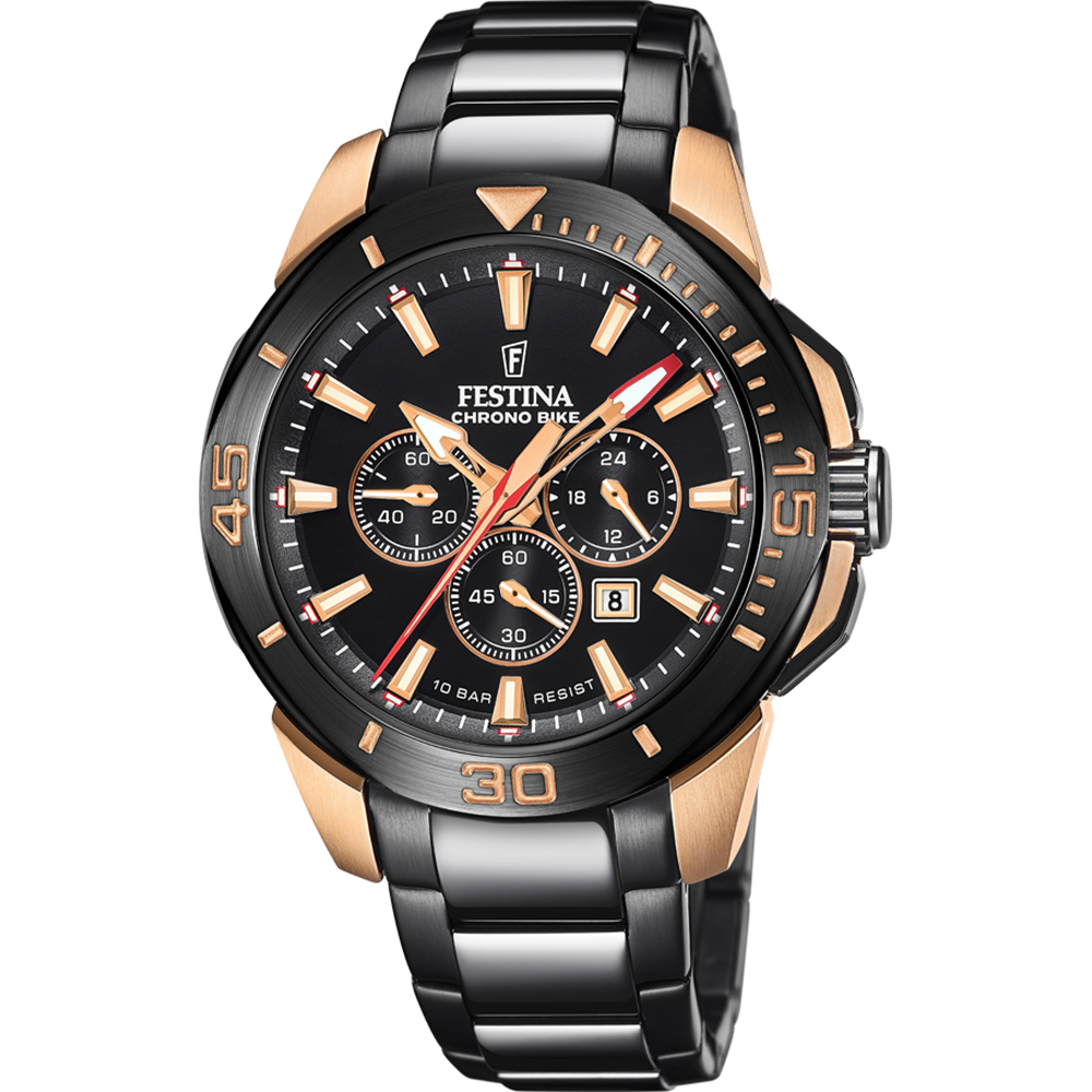 Sinds Schrijf een brief Kan worden berekend Festina Chrono bike F20645/1 Chronobike Watch • EAN: 8430622795343 •  Mastersintime.com