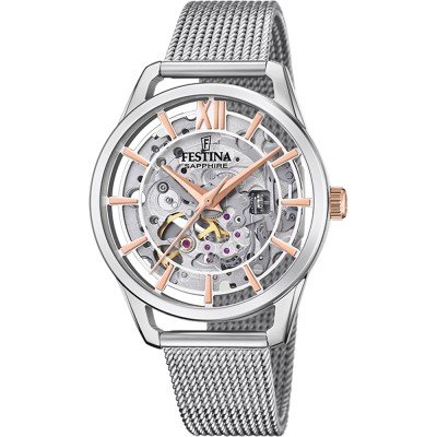 Festina F20627/1 Automatic skeleton Watch